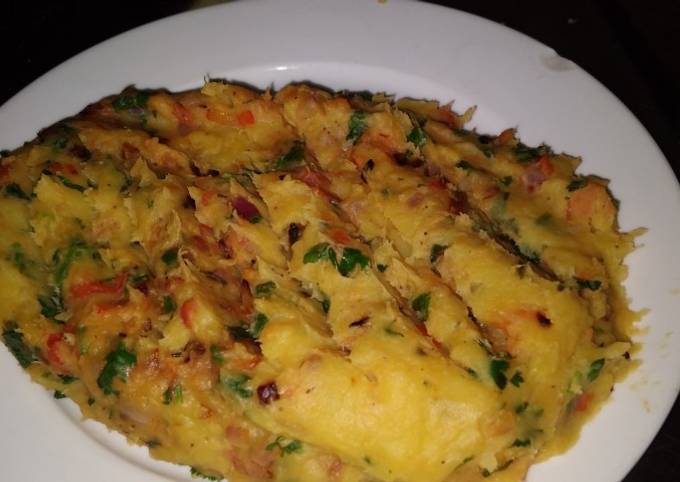 Simple Way to Make Mario Batali Pan fried Matoke