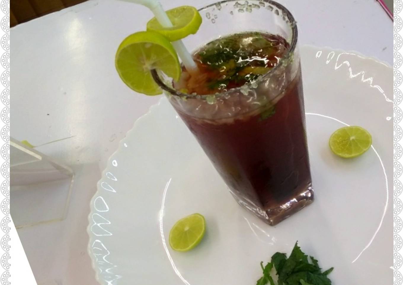 Blueberry Khus sharbat