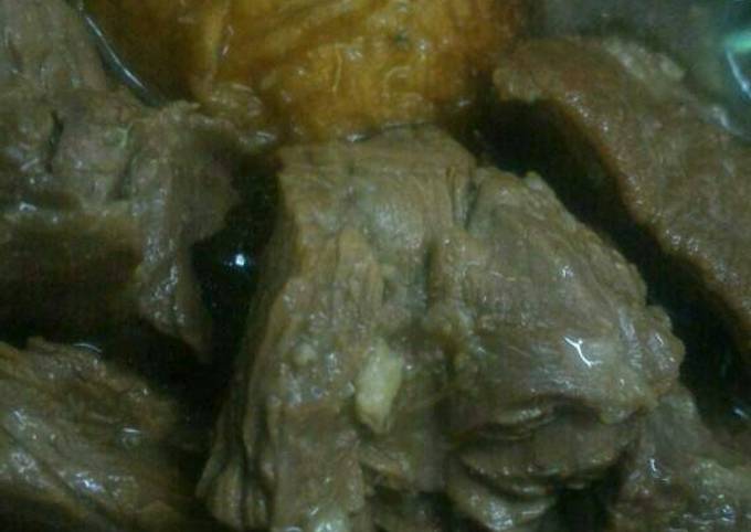 Semur daging dan telur