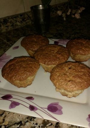 Una foto de Cupcakes de avena a la Julieta