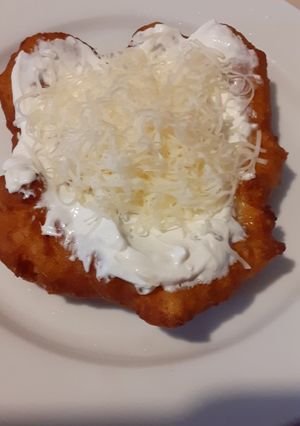 Csoda lángos recept fotója