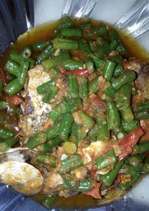 Foto resep Ikan Hapaw Campur Kacang Panjang