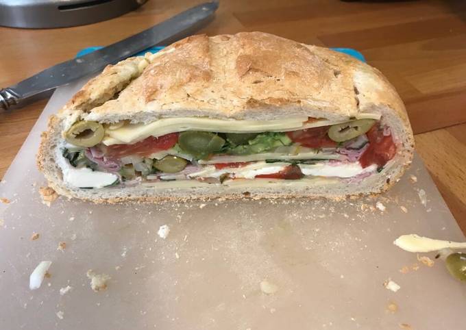 Muffuletta, a la James Martin