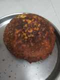 Gujarati handvo kadhai ma