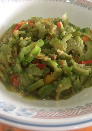 Foto resep Tumis Pare Terasi Pedas
