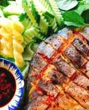 Cá chim nướng muối ớt