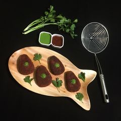 A picture of Vegetable Cutlets.