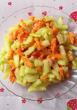 Foto resep Tumis acar timun wortel