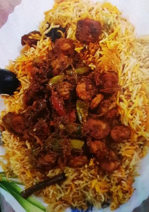 صورة لوصفة مندي روبيان