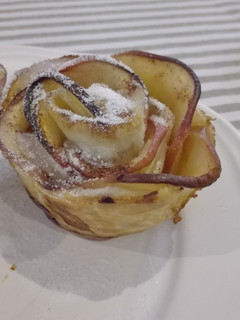 Una foto de Rosa de manzana