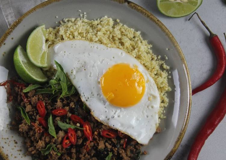 Thai basil beef stir fry