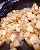 Papas cambray a la mantequilla