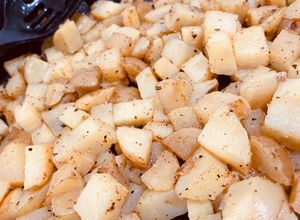Una foto de Papas cambray a la mantequilla