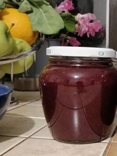 Cseresznye-eper lekvár recept fotója