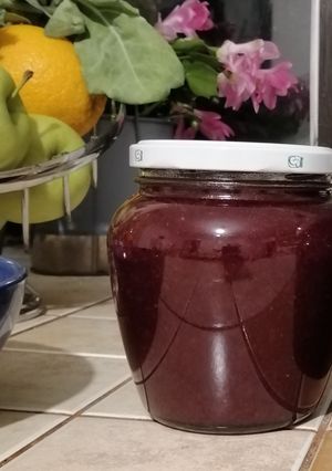 Cseresznye-eper lekvár recept fotója