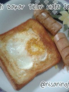 Foto resep Roti bakar telur mata sapi