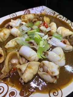 Foto resep Cumi goreng mentega