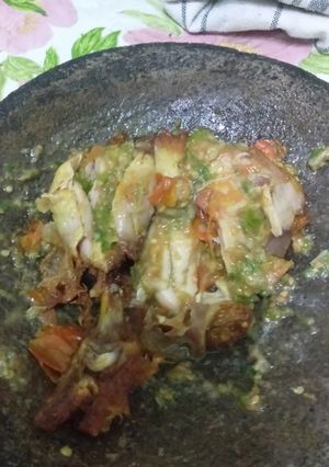 Foto resep Ayam geprek sambal ijo