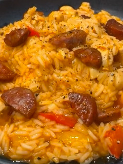 Foto de Arroz de Frango e Chouriço