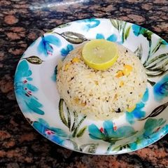A picture of Corn Pulao.