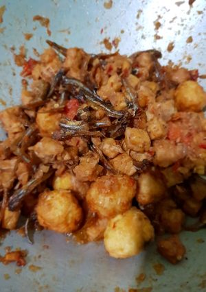 Foto resep Sambal Goreng tempe, teri, telur puyuh