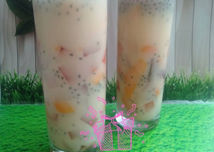 BIKIN NGILER! Begini Resep Rahasia Yakult Fruit Punch Enak