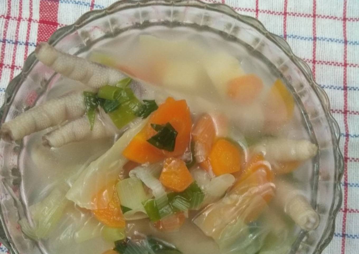 Sop ceker ayam