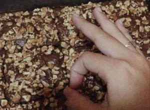 Una foto de Brownie vegano