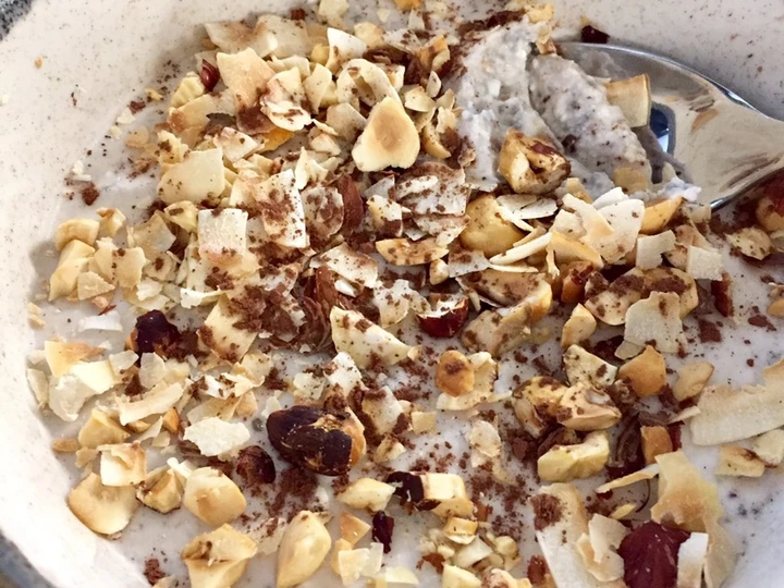 Recipe Hazelnut &amp;amp; Coconut Chia Pudding (Low-Carb/ Keto) the  Makes Drooling You can take Joss in your mouth