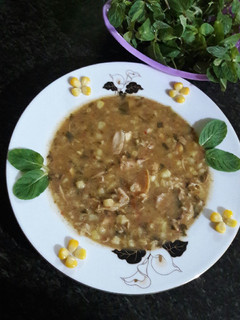 عکسی از دستور سوپ گندم
