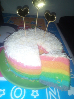 Foto resep Rainbow Cake