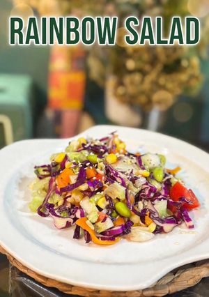 Foto resep Rainbow Salad (Vegan)