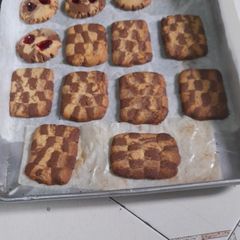 A picture of Cube cookies.