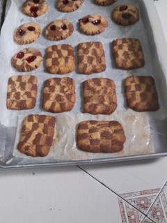 A picture of Cube cookies.
