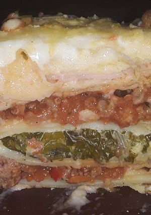 Una foto de Lasagna