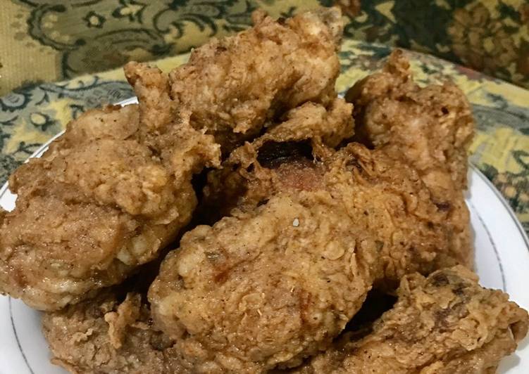 Resep Ayam Goreng Tepung ala KFC, Lezat