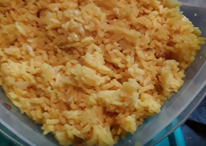 Simple Way to Make Homemade Mexican inspired seasoned rice