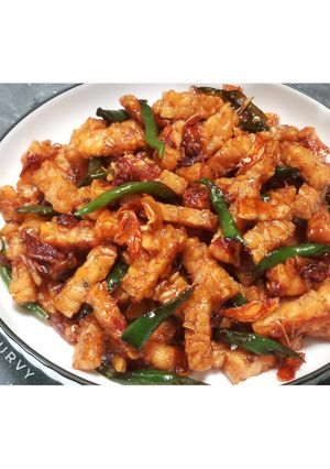 Foto resep OREK TEMPE Cabe Hijau BUMBU IRIS