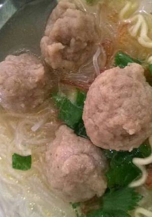 Foto resep Bakso Sapi kuah empuk (home made)