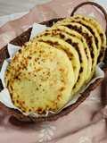 🫓 Pan Naan 🫓 Pan de yogur a la sartén 🫓