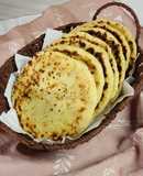 🫓 Pan Naan 🫓 Pan de yogur a la sartén 🫓