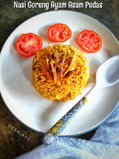Foto resep Nasi Goreng Ayam Asam Pedas