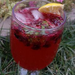 A picture of Cherry Mojito 🍒🍷🍹.