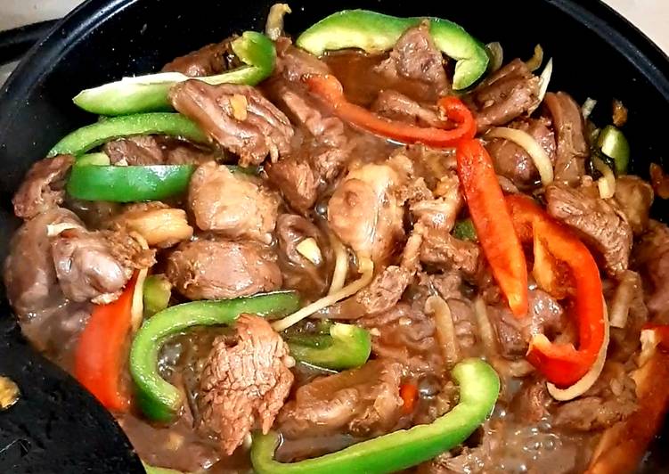Daging Tumis Paprika