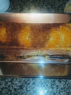 Una foto de Bizcocho de yogurt y naranja