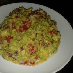 A picture of Guacamole dressed with ginger.
