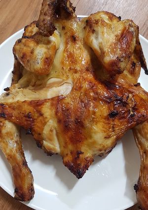 รูปของ ไก่ย่างนมสด**อบลมร้อน**