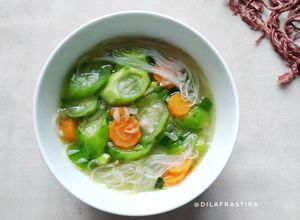 Foto resep Sop Oyong Bihun