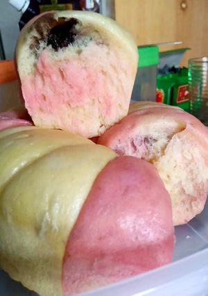 Foto resep Roti Kukus Pelangi