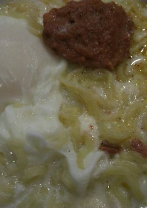 Foto resep Mie instan susu
